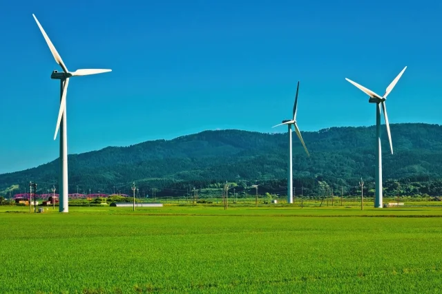 グリーンパワー深浦風力発電所建設工事